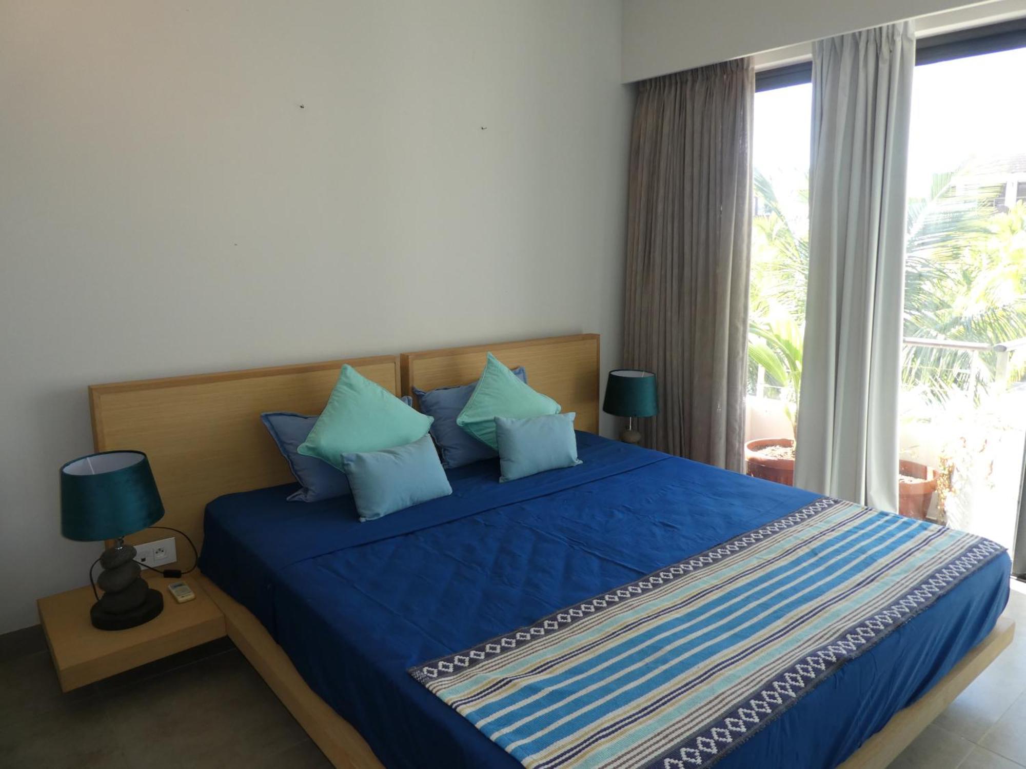 Appartement Le Dauphin Du Lagon Bleu - Plages De Mont Choisy Et De Trou Aux Biches Grand Baie Exterior foto