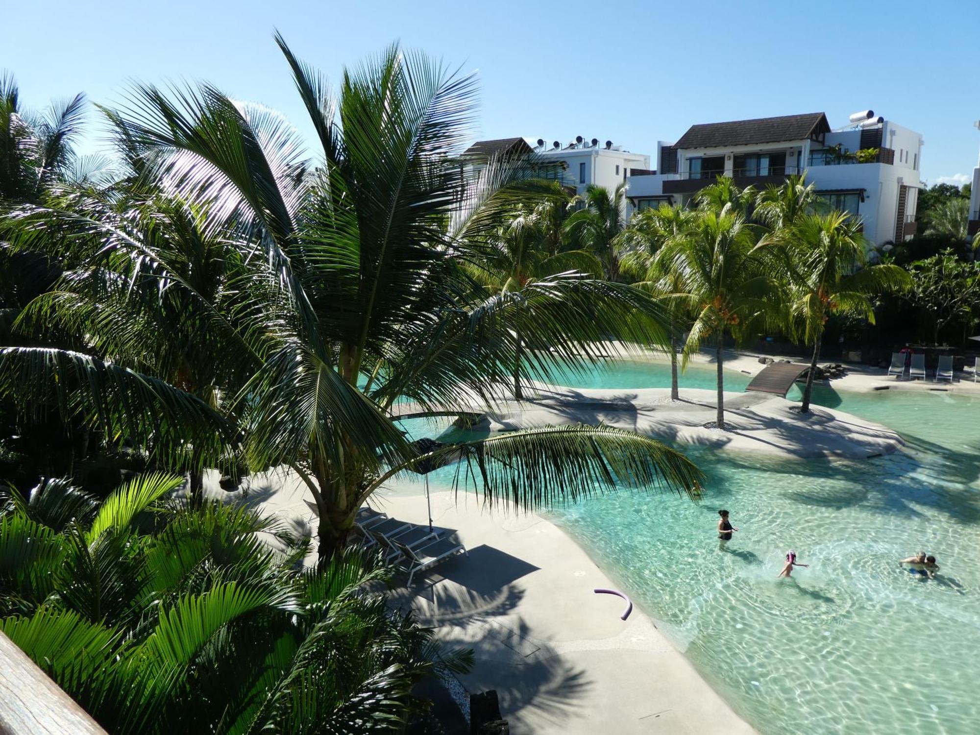 Appartement Le Dauphin Du Lagon Bleu - Plages De Mont Choisy Et De Trou Aux Biches Grand Baie Exterior foto
